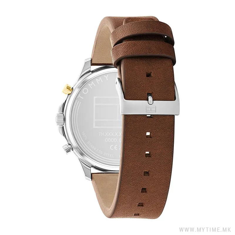 Tommy Hilfiger Ryder Chronograph Blue Dial Men's Watch- 1710496